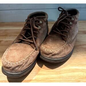 Vintage Faded Glory Women's Cheyenne Taupe Suede Chukka Boots Size 8